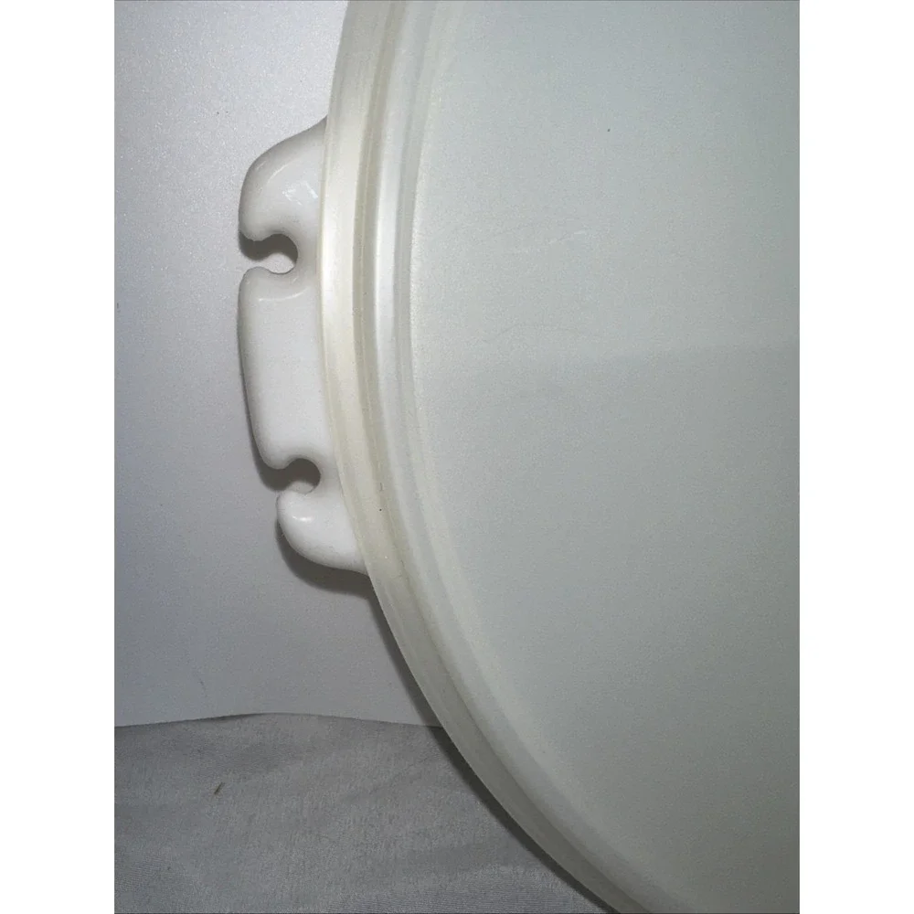Tupperware Divided Container Veggie Chip & Dip w/ Lid Vintage 13